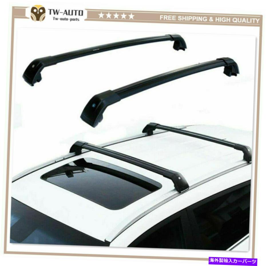ルーフキャリア フォルクスワーゲンティグアン2010-2016ルーフレールラックキャリアクロスバークロスバーにぴったり Fit for Volkswagen Tiguan 2010-2016 Roof Rail Racks Carrier Cross Bars Crossbars【並行輸入品】｜Us Custom Parts Shop USDM