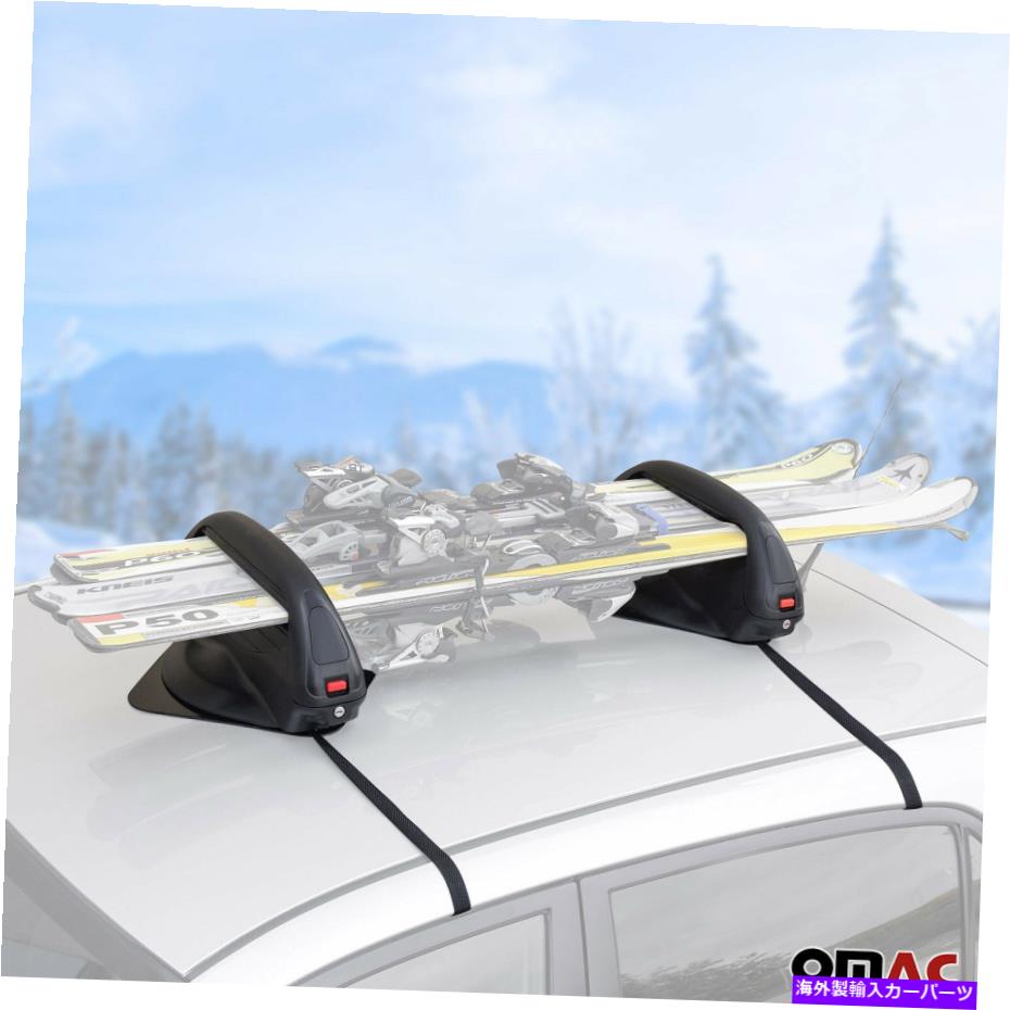 ルーフキャリア アウディA7スポーツバックのための磁気スキールーフラックキャリアスノーボード2PCS2012-2022 Magnetic Ski Roof Rack Carrier Snowboard 2Pcs For AUDI A7 Sportback 2012-2022【並行輸入品】