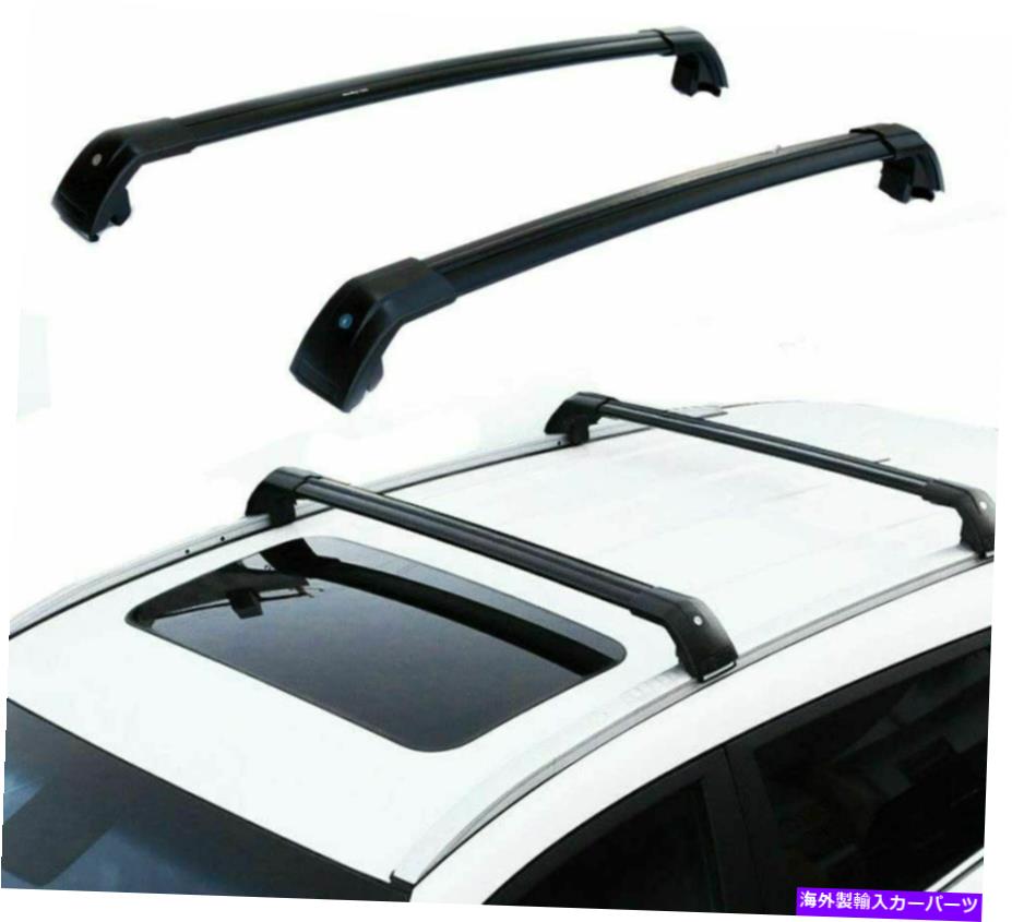 ルーフキャリア ルーフレールラッククロスバークロスバーフィットヒュンダイネクソ燃料電池2019 2020 2021 Roof Rail Rack Cross Bar Crossbar Fits for Hyundai Nexo Fuel Cell 2019 2020 2021【並行輸入品】