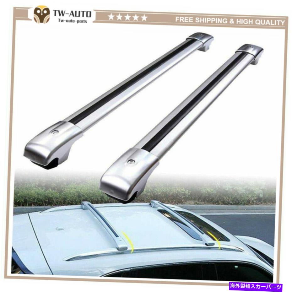 ルーフキャリア アルミニウムルーフレールラッククロスバークロスバーフィット2005-2010ホンダオデッセイ Aluminum Roof Rail Racks Cross Bars Crossbar Fits for 2005-2010 Honda Odyssey【並行輸入品】