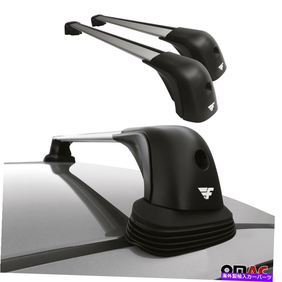 ルーフキャリア BMW 5シリーズGran Turismo 2010-2017用のシルバールーフラッククロスバーキャリアレール Silver Roof Rack Cross Bar Carrier Rails For BMW 5 Series Gran Turismo 2010-2017【並行輸入品】