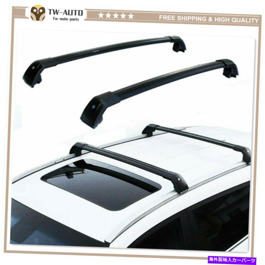 ルーフキャリア シボレー郊外2021 2022ルーフレールラッククロスバークロスバーに適しています Fits for Chevrolet Suburban 2021 2022 Roof Rail Racks Cross Bars Crossbars【並行輸入品】