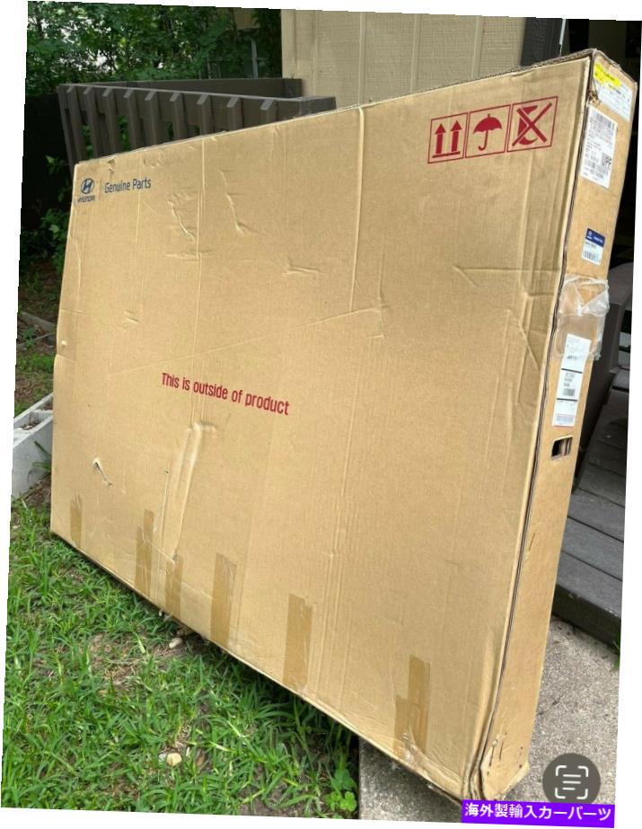 hood panel 2018 Hyundai Santa Fe Limited Ultimate Hood本物のパート＃66400 B8000 2018 Hyundai Santa Fe Limited Ultimate Hood Genuine Part #66400 B8000【並行輸入品】