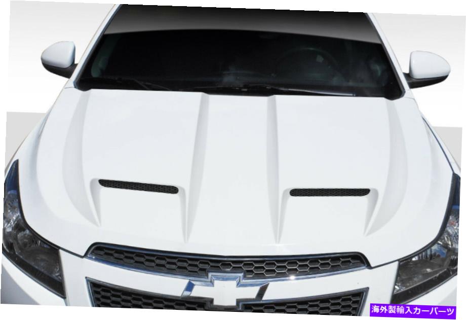 hood panel 11-15シボレークルーズWS6デュラフェックスボディキット - フード!!! 114446 11-15 Chevrolet Cruze WS6 Duraflex Body Kit- Hood!!! 114446【並行輸入品】｜Us Custom Parts Shop USDM