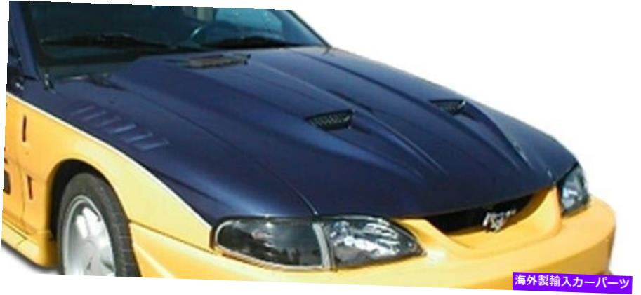 hood panel 94-98 Ford Mustang Mach 1 Duraflex Body Kit- Hood !!! 102256 94-98 Ford Mustang Mach 1 Duraflex Body Kit- Hood!!! 102256【並行輸入品】｜Us Custom Parts Shop USDM