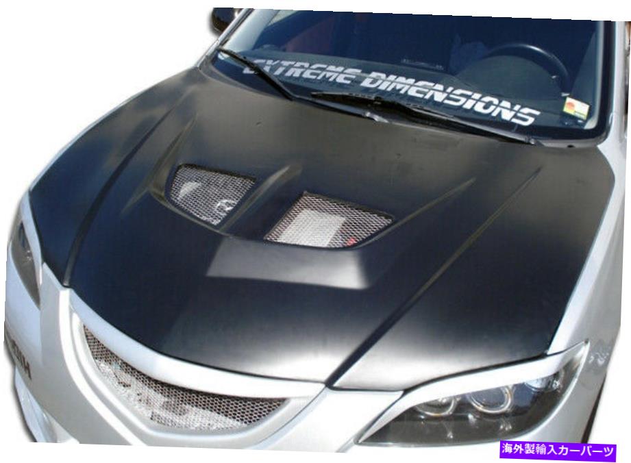 hood panel 4DDEVOフード3マツダの1ピース04-09デュラフェックスED2_104158 4DR Evo Hood 1 Piece For 3 Mazda 04-09 Duraflex ed2_104158【並行輸入品】 150,810円