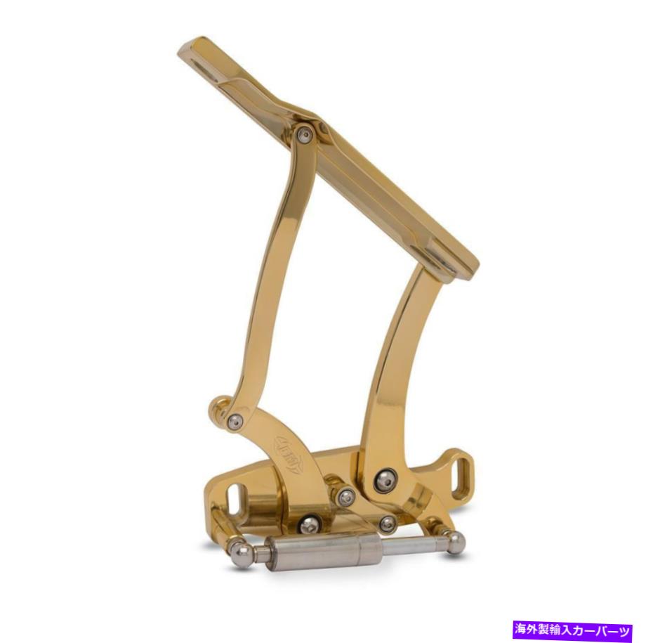 hood panel 1965-1967 Impala Hood Hinges Billet Aluminum Gold with Stuts Caprice 1965-1967 Impala Hood HInges Billet Aluminum GOLD with struts Caprice【並行輸入品】