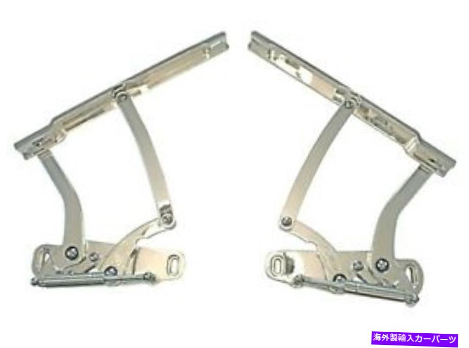 hood panel 1969 1972シェベルビレットフードヒンジポリッシュドディーモータースポーツエルカミノ 1969 1972 CHEVELLE Billet Hood Hinges Polished Eddie Motorsports El Camino【並行輸入品】｜Us Custom Parts Shop USDM