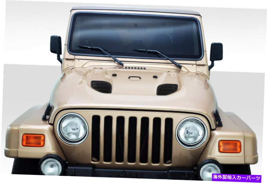 hood panel 97-06ジープラングラーパワードームデュラフレックスボディキット - フード!!! 113012 97-06 Jeep Wrangler Power Dome Duraflex Body Kit- Hood!!! 113012【並行輸入品】｜Us Custom Parts Shop USDM 173,580円