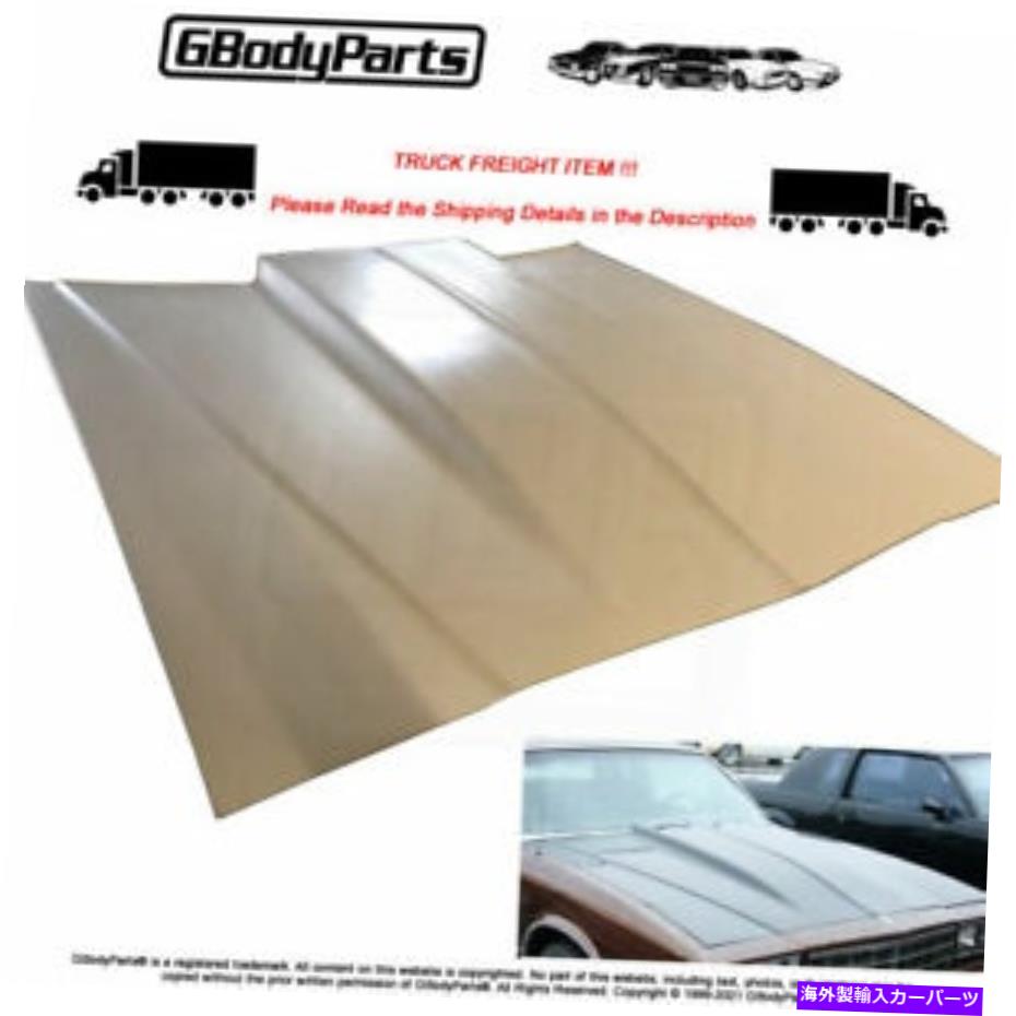 hood panel 81-88モンテカルロ-2 "カウル誘導スタイルフード - 新しいアイテムのグラスファイバーボルト 81-88 Monte Carlo - 2" Cowl Induction Style Hood - FIBERGLASS Bolt On NEW ITEM【並行輸入品】｜Us Custom Parts Shop USDM