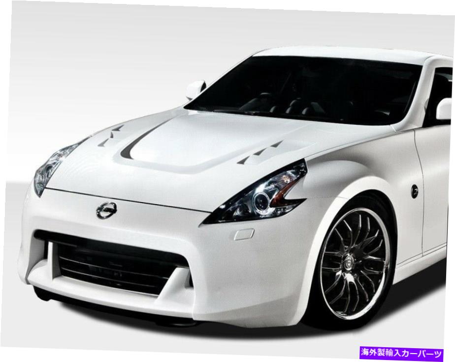 hood panel 09-18は日産370Z JP-R Duraflex Body Kit- Hoodに適合します!!! 108267 09-18 Fits Nissan 370Z JP-R Duraflex Body Kit- Hood!!! 108267【並行輸入品】