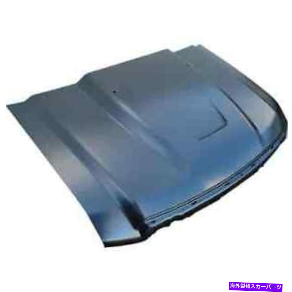 hood panel 重要な部品1987-039スチールカウル誘導フード2008-2010フォードスーパーデューティクルー/レジュー Key Parts 1987-039 Steel Cowl Induction Hood 2008-2010 Ford Super Duty Crew/Regu【並行輸入品】