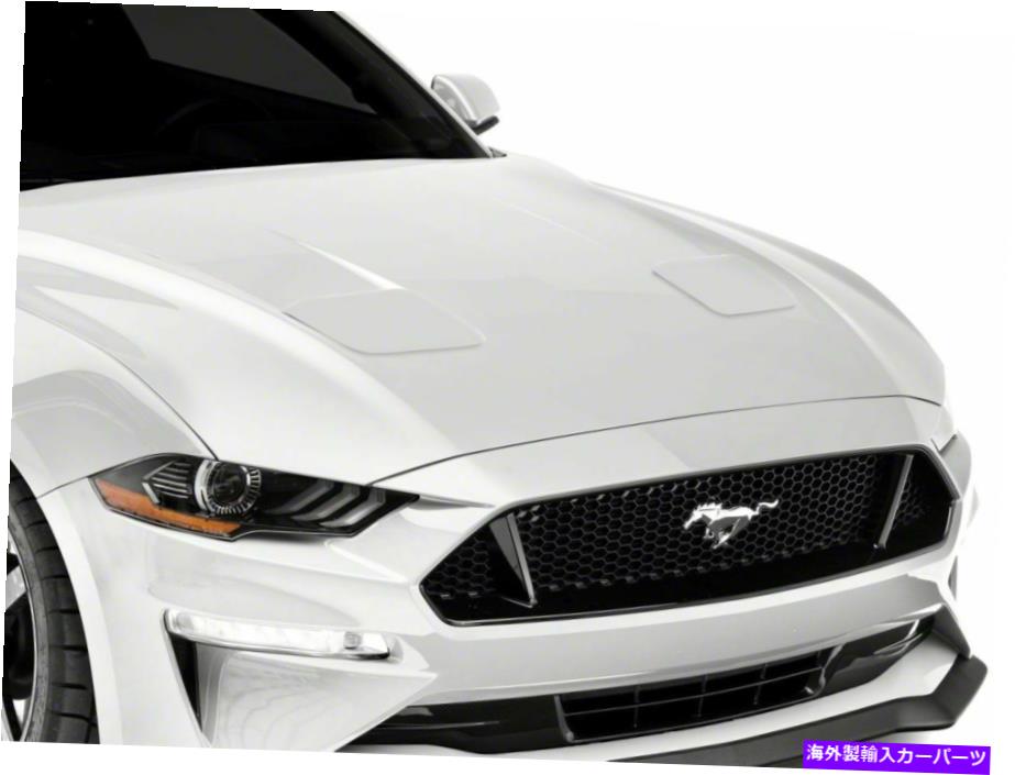 hood panel MMDフードの通気孔;事前に塗装された;トリプルイエロー（18-22マスタングGT、エコブースト） MMD Hood Vents; Pre-Painted; Triple Yellow (18-22 Mustang GT, EcoBoost)【並行輸入品】