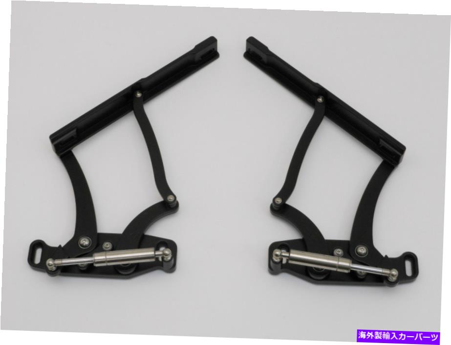 hood panel 1965 1966 1967 Chevelle El Camino Billet Hood Hinges Black Eddie Motorsports USA 1965 1966 1967 Chevelle El Camino Billet Hood Hinges Black Eddie Motorsports USA【並行輸入品】