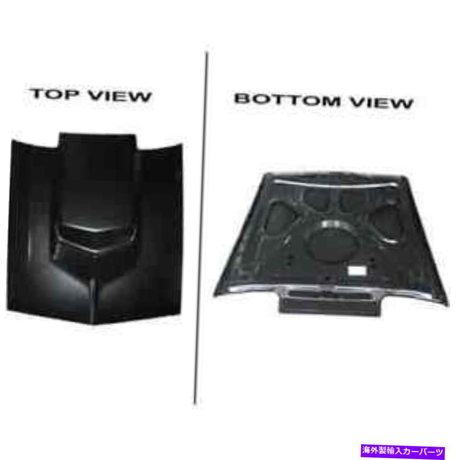 hood panel ゴールデンスターHO01-674スチールL-88スタイルフード Golden Star HO01-674 Steel L-88 Style Hood【並行輸入品】