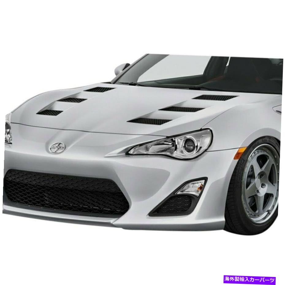 hood panel SCION FR-S 2013-2016 Duraflex 114391 AMSスタイルファイバーグラスフードが塗装されていない For Scion FR-S 2013-2016 Duraflex 114391 AMS Style Fiberglass Hood Unpainted【並行輸入品】