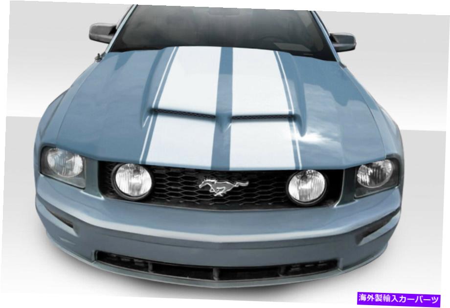 hood panel 05-09フォードマスタングのDuraflex CVX RAM Air Hood Duraflex CVX Ram Air Hood for 05-09 Ford Mustang【並行輸入品】｜Us Custom Parts Shop USDM