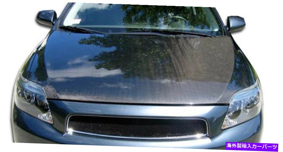 hood panel 05-10フィットシオンTC OEMカーボンファイバーボディキット - フード!!! 103242 05-10 Fits Scion TC OEM Carbon Fiber Body Kit- Hood!!! 103242【並行輸入品】