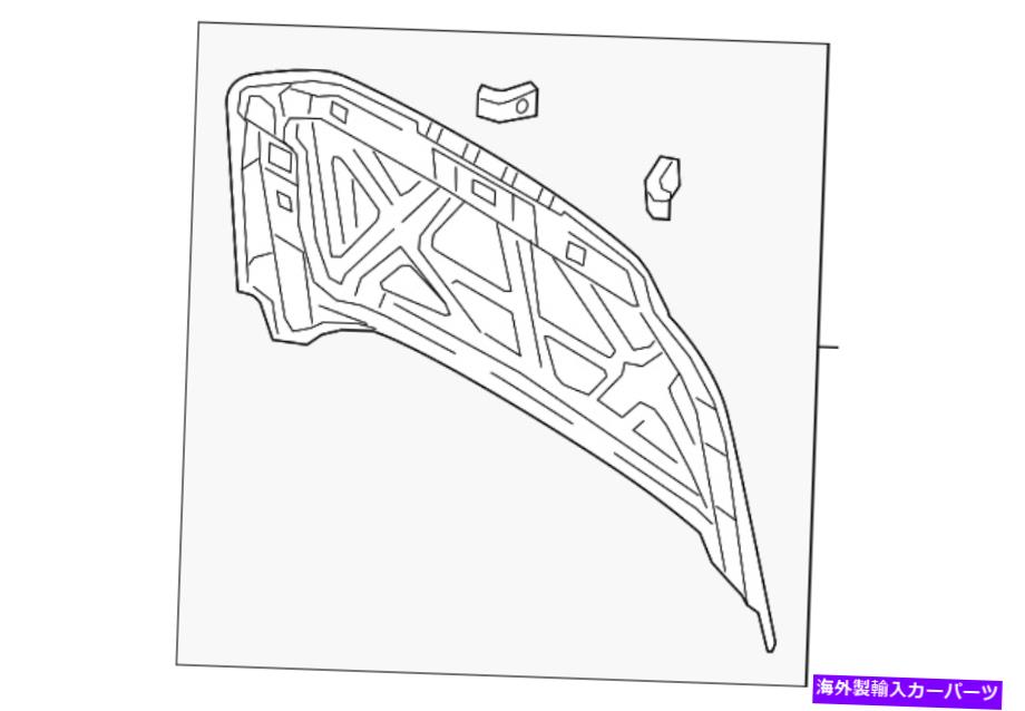 hood panel 本物のフォードフードBC3Z-16612-B Genuine Ford Hood BC3Z-16612-B【並行輸入品】