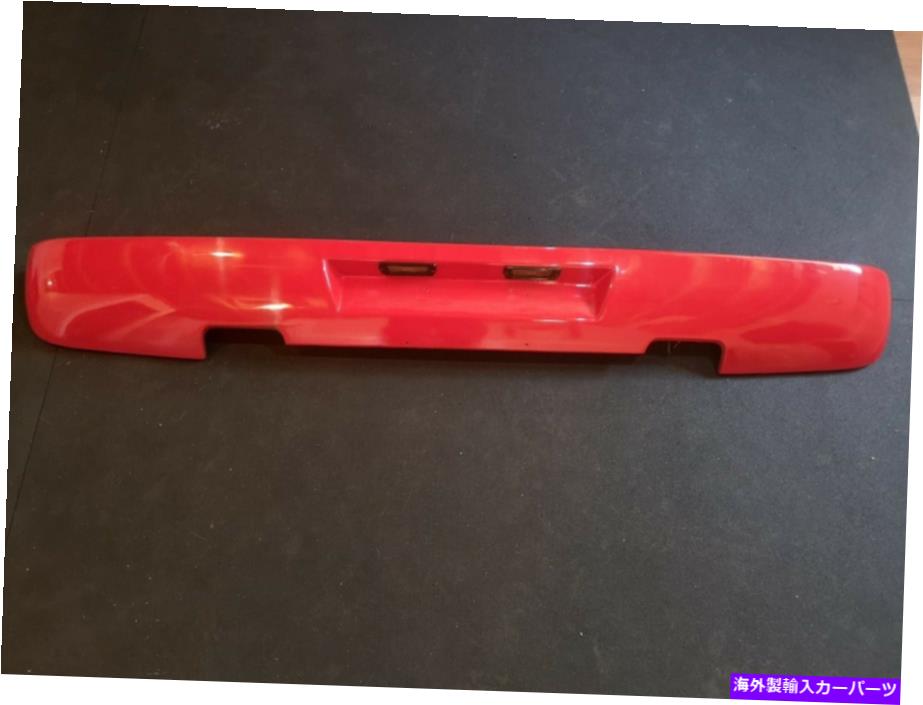hood panel フェラーリテスタロッサリアバンパーレッド Ferrari Testarossa Rear bumper red【並行輸入品】