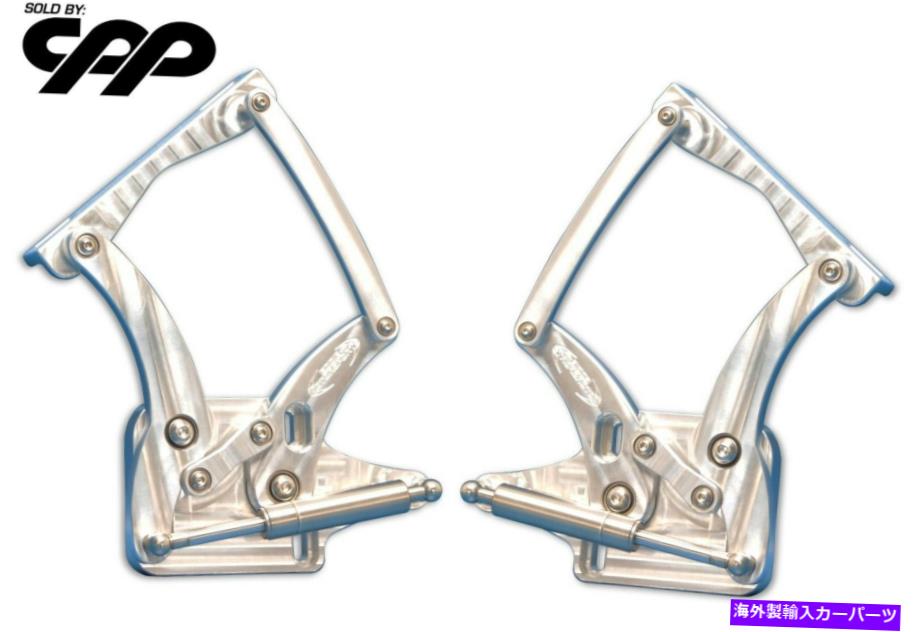hood panel 1963-65 Ford Fairlane Eddie Motorsports MS149-84Mビレットアルミフードヒンジ 1963-65 Ford Fairlane Eddie Motorsports MS149-84M Billet Aluminum Hood Hinges【並行輸入品】 171,875円