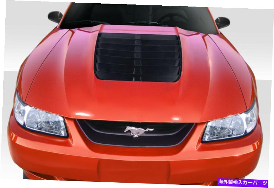 hood panel 99-04フォードマスタングのDuraflex GT500 V2フード Duraflex GT500 V2 Hood for 99-04 Ford Mustang【並行輸入品】