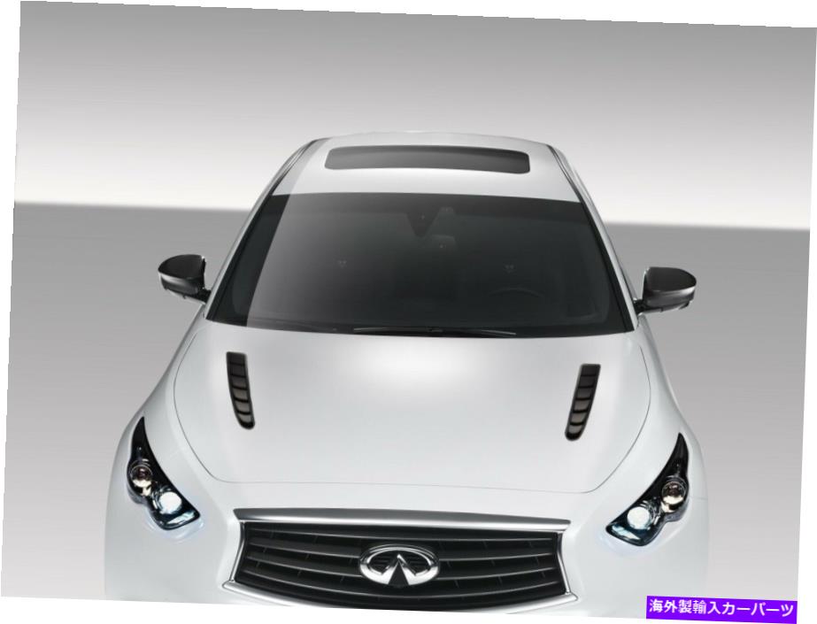 hood panel Duraflex CT-Rフードボディキット09-17インフィニティFX35 FX50 QX70 Duraflex CT-R Hood Body Kit for 09-17 Infiniti FX35 FX50 QX70【並行輸入品】