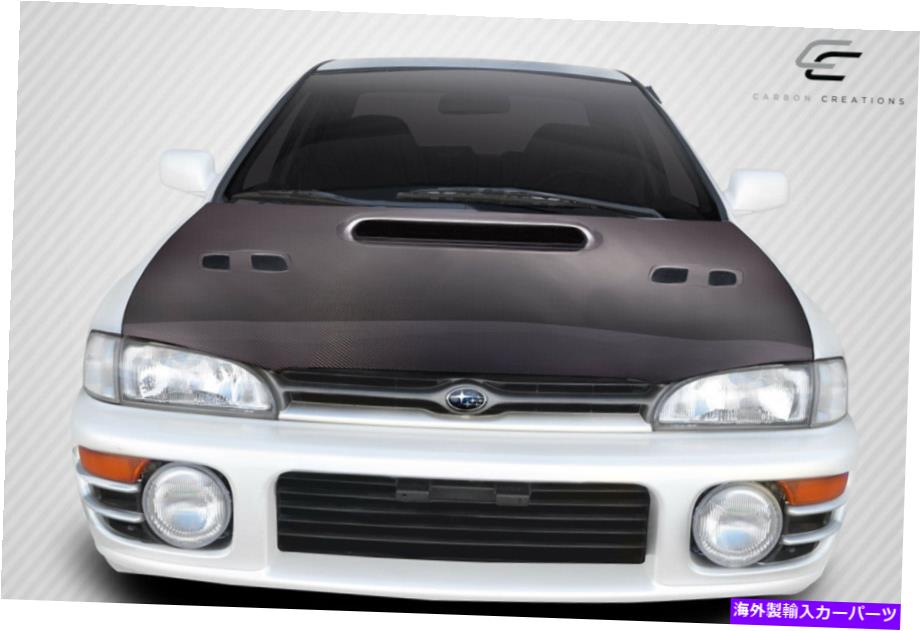 hood panel 93-01フィットスバルインプレッサSTIカーボンファイバーボディキット - フード!!! 114422 93-01 Fits Subaru Impreza STI Carbon Fiber Body Kit- Hood!!! 114422【並行輸入品】｜Us Custom Parts Shop USDM