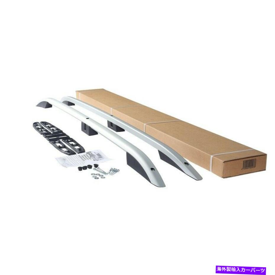 ルーフキャリア 三菱L200トリトンMK4ピックアップ2006-2014のクラウンレールバールーフラックシルバー Crown Rail Bar Roof Rack Silver for Mitsubishi L200 Triton MK4 Pickup 2006-2014【並行輸入品】