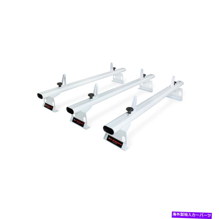 ルーフキャリア 2013年のNV200ホワイト向けの3つのクロスバー貨物バンルーフラック 3 Cross Bars Cargo Van Roof Racks for 2013-On NV200-White【並行輸入品】|Us Custom Parts Shop USDM