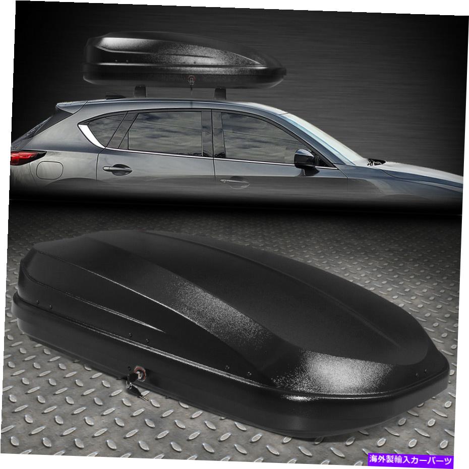 ルーフキャリア 12.7 Cu。 ft。テクスチャカートップ貨物荷物キャリアルーフマウントストレージボックスw/キー 12.7 CU. FT. TEXTURED CAR TOP CARGO LUGGAGE CARRIER ROOF MOUNT STORAGE BOX W/KEY【並行輸入品】