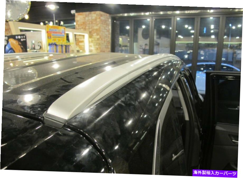 ルーフキャリア 2016-2020のシルバーカラールーフラックサイドレールバーフルセット18pcヒュンダイツーソン Silver Color Roof Rack Side Rail Bar Full Set 18PC For 2016-2020 Hyundai Tucson【並行輸入品】