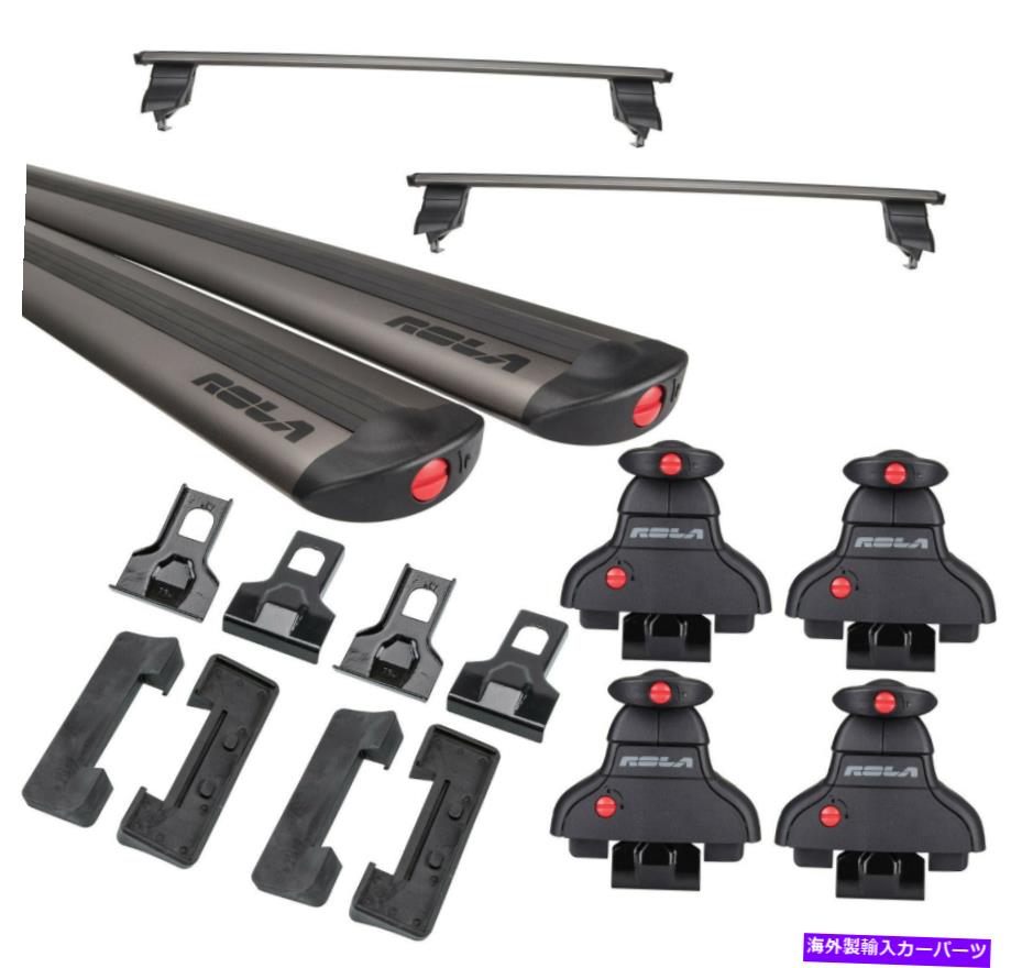 ルーフキャリア 11-21のロラルーフラッククロスバー貨物カヤックラゲッジ用ジープグランドチェロキー Rola Roof Rack Cross Bars For 11-21 Jeep Grand Cherokee For Cargo Kayak Luggage【並行輸入品】