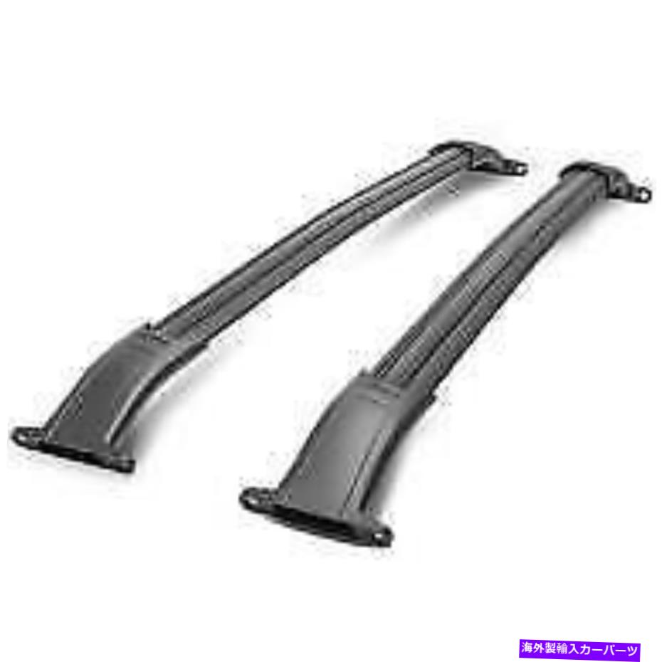 ルーフキャリア 2018-2020 Equinox Terrain本物のGMルーフラッククロスレールパッケージブラック84450050 2018-2020 Equinox Terrain Genuine GM Roof Rack Cross Rail Package Black 84450050【並行輸入品】