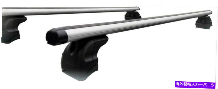 ルーフキャリア ブラックホースTR-60SIトラベラークロスバーシルバーアルミニウム1ピース Black Horse TR-60SI Traveler Cross Bar Silver Aluminum 1 Pieces【並行輸入品】