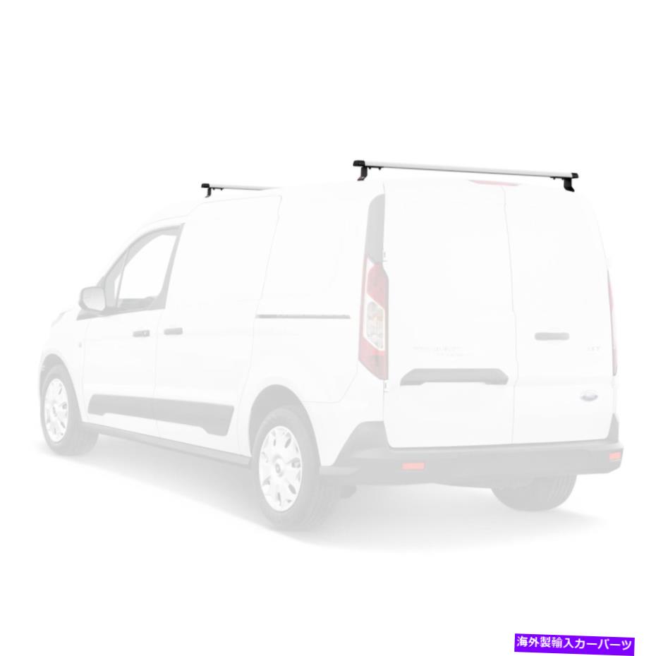 ルーフキャリア vantech J1000 2バーラダールーフラック、Ford Transit Connect 2014-on、White Vantech J1000 2 Bar Ladder Roof Rack, Fits Ford Transit Connect 2014-On, White【並行輸入品】