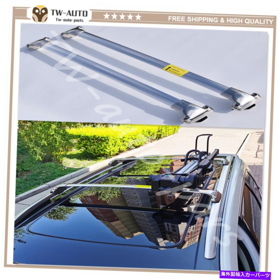 ルーフキャリア ステンレススチールルーフラッククロスバークロスバーフィットフォードエクスプローラー2020 2021 Stainless Steel Roof Rack Cross Bars Crossbars Fits For Ford Explorer 2020 2021【並行輸入品】