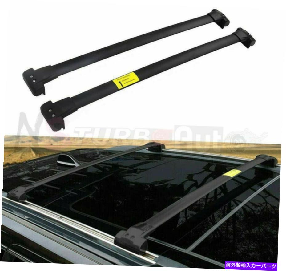 ルーフキャリア 2PCSルーフレールラッククロスバーグランドチェロキー2011-2020のクロスバーフィット 2Pcs Roof Rail Rack Cross Bars Crossbar Fits for Grand Cherokee 2011-2020【並行輸入品】