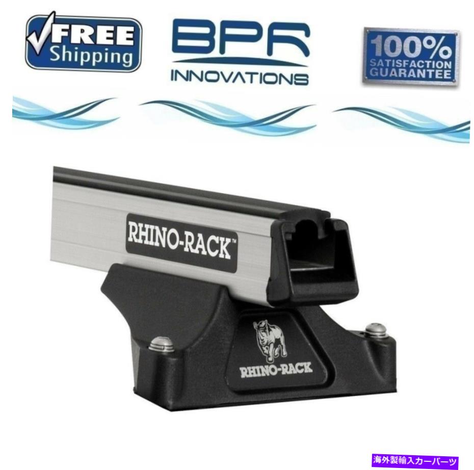 ルーフキャリア Rhino RackヘビーデューティRLTPルーフラックシステムエクスプローラーのためのシルバー96-01 JA6208 Rhino Rack Heavy Duty RLTP Roof Rack System Silver For Explorer 96-01 JA6208【並行輸入品】