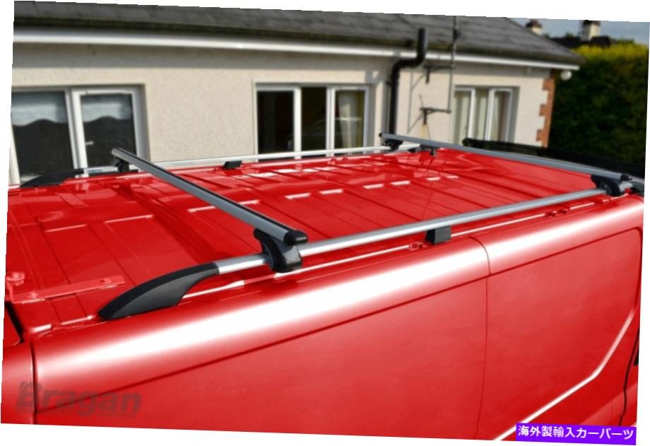 ルーフキャリア ルーフレール +クロスバー +荷重停止vwトランスポーターT6 15+カラヴェルSWBに合う Roof Rails + Cross Bars + Load Stops To Fit VW Transporter T6 15+ Caravelle SWB【並行輸入品】