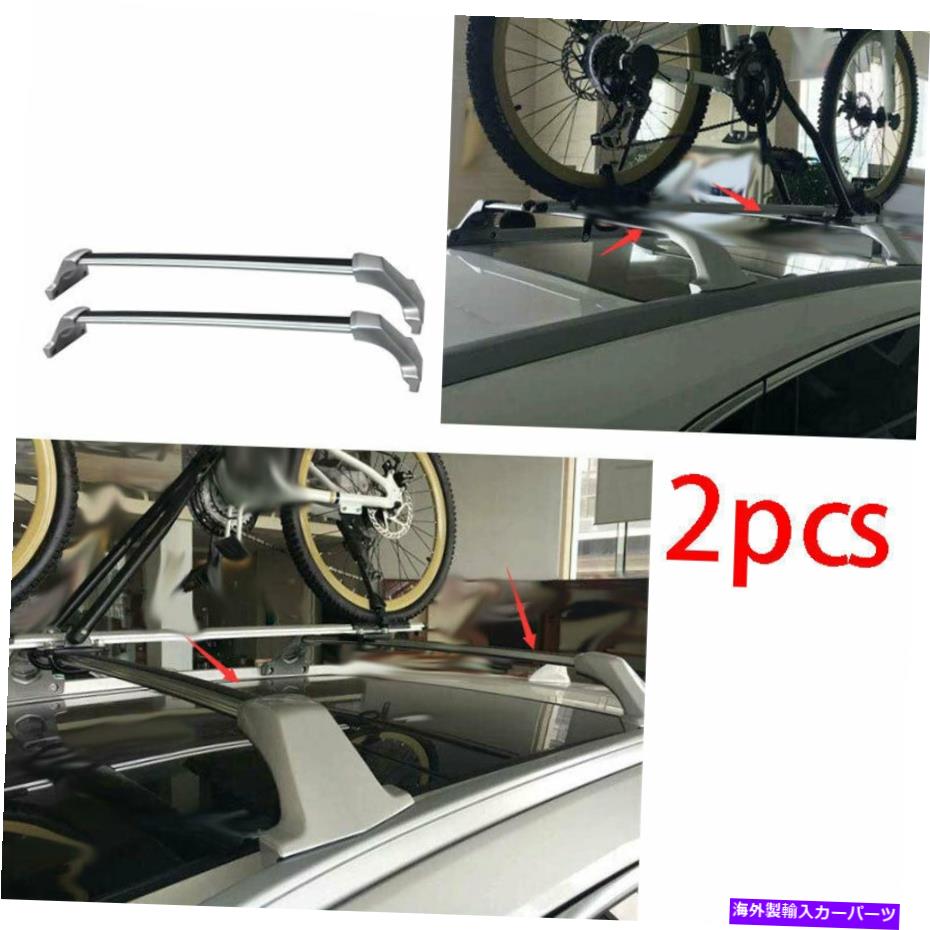 ルーフキャリア 2016-2022 Cadillac XT5 Chrome Aluminu Car Top Roof Cargo Rack Cross Barsに適しています Fit For 2016-2022 Cadillac XT5 Chrome Aluminu Car Top Roof Cargo Rack Cross Bars【並行輸入品】