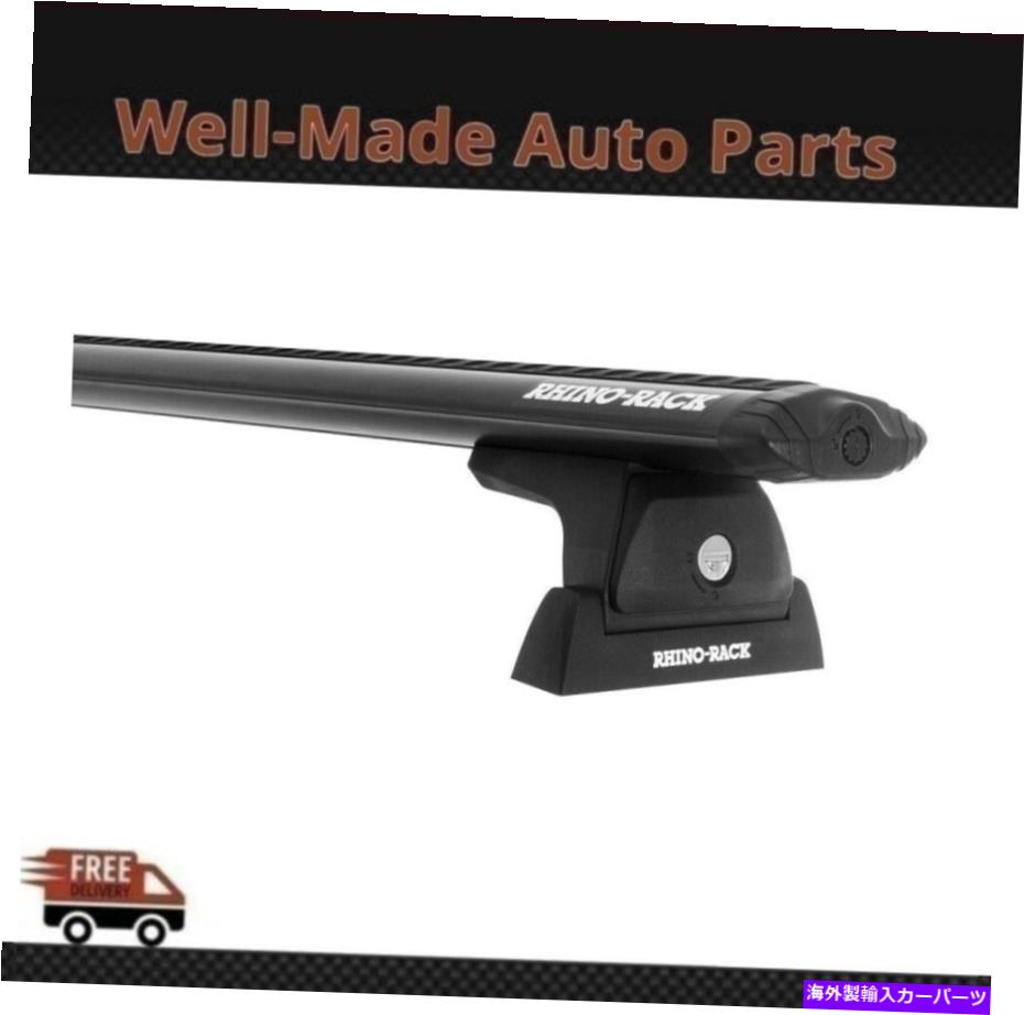 ルーフキャリア Dodge Ram Vortex RLT600ルーフラックシステムブラック1バーJa7939用のRhinoラック Rhino Rack For Dodge Ram Vortex RLT600 Roof Rack System Black 1 Bar JA7939【並行輸入品】
