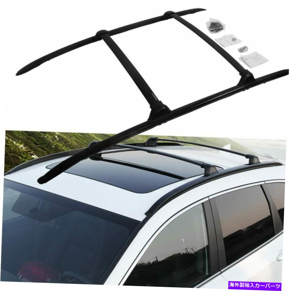 ルーフキャリア 4PCSアルミニウムルーフレールラッククロスバークロスバーフィットホンダCRV CR-V 2017-2022 4Pcs Aluminum Roof Rail Rack Cross Bar Crossbar Fit for Honda CRV CR-V 2017-2022【並行輸入品】|Us Custom Parts Shop USDM