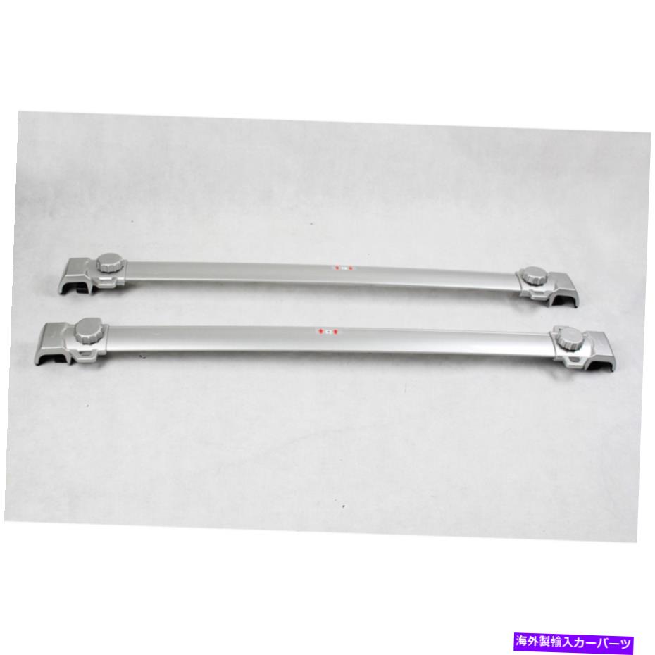 ルーフキャリア PASルーフラック荷物荷物レールクロスバーシルバーアルミニウム2017年ジープレネゲード PAS Roof Rack Luggage Rail Cross Bar Silver Aluminum For 2016 2017 Jeep Renegade【並行輸入品】
