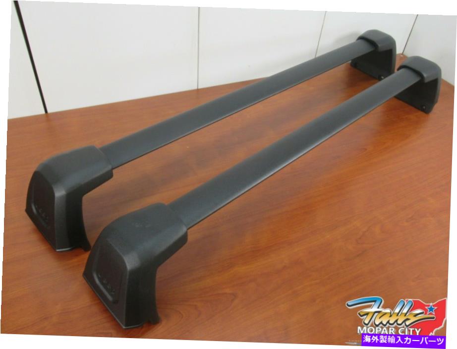 ルーフキャリア 2021-2022ジープグランドチェロキーLルーフラッククロスバー新しいMopar OEM 2021-2022 Jeep Grand Cherokee L Roof Rack Cross Bars New Mopar OEM【並行輸入品】