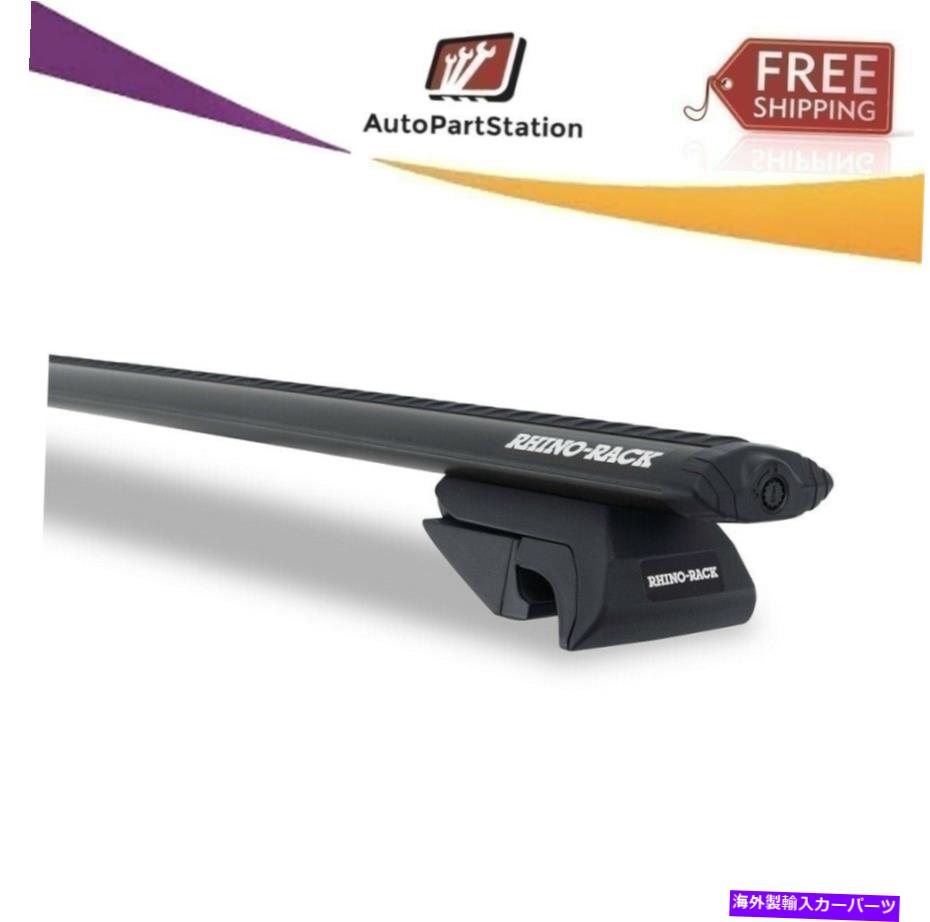 ルーフキャリア Ja3773 Rhino Rack Vortex sx Black2バールーフラックオーバーハングバーリムーバブル JA3773 Rhino Rack Vortex SX Black 2 Bar Roof Rack Overhang Bar Removable【並行輸入品】