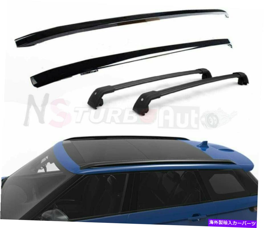 ルーフキャリア 4PCSルーフレールラッククロスバークロスバーレンジローバースポーツ2014-2020のフィット 4Pcs Roof Rail Rack Crossbars Cross Bars Fits For Range Rover Sport 2014-2020【並行輸入品】