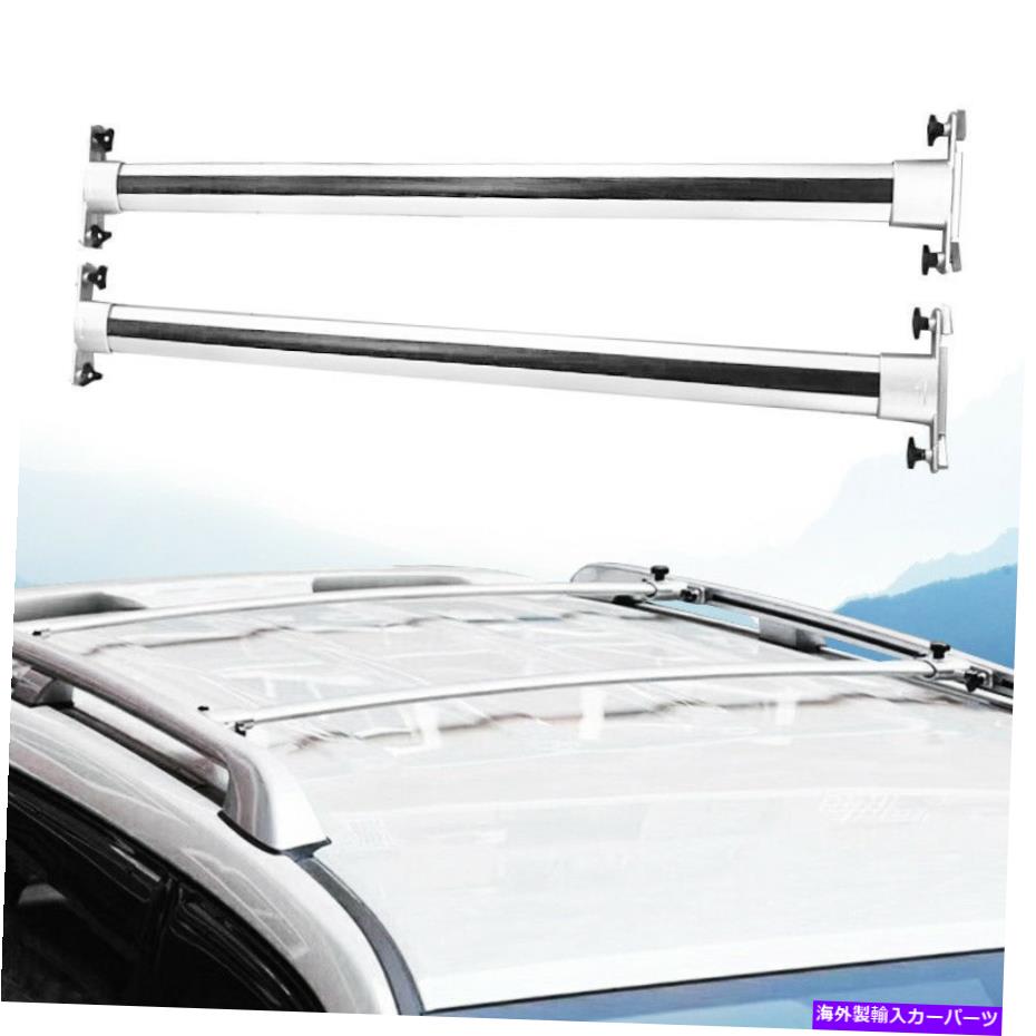 ルーフキャリア ホンダランドクルーザーFJ200 LC200 2008-2019ルーフラックレール荷物のためのクロスバー Cross Bar for Honda Land Cruiser FJ200 LC200 2008-2019 Roof Rack Rail Luggage【並行輸入品】