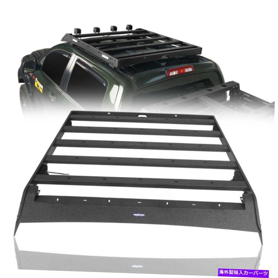 ルーフキャリア スチールルーフラック荷物キャリア貨物ホルダーフィット2007-2013トヨタツンドラクルーマックス Steel Roof Rack Luggage Carrier Cargo Holder Fit 2007-2013 Toyota Tundra Crewmax【並行輸入品】|Us Custom Parts Shop USDM