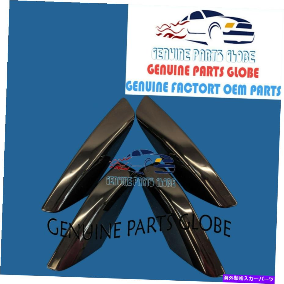 ルーフキャリア 新しいトヨタ03-09 4Runner本物の黒いルーフラックレッグカバー4 OEMの完全なセット NEW TOYOTA 03-09 4RUNNER GENUINE BLACK ROOF RACK LEG COVER COMPLETE SET OF 4 OEM【並行輸入品】